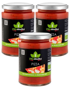 Соус томатный для Пиццы 350 гр 3 шт Bioitalia
