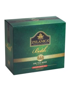 Чай Batik Collection зеленый 100 пакетиков Zylanica