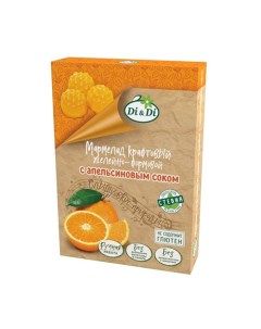 Мармелад желейно формовой с апельсиновым соком 155 г Умные сладости