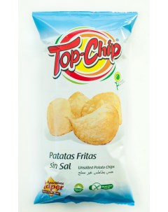 Чипсы картофельные без соли 35 г Top chip