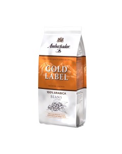 Кофе в зернах Gold Label 200г Ambassador