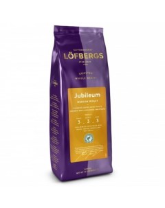 Кофе в зернах Jubileum 400 г Lofbergs
