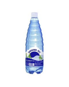 Вода питьевая газированная 1 л Шишкин лес