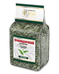 Чай зеленый Ручной сбор листовой 400 г Краснодарский чай