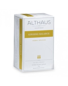 Чай Ginseng Balance Deli Pack 20 1 75 г Althaus