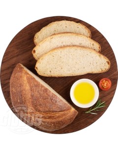 Хлеб белый Средиземный пшеничный солод подовый 300 г Nobrand