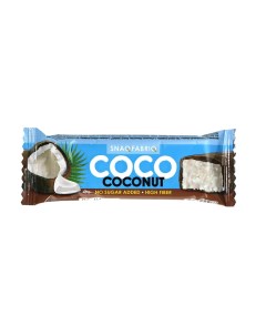 Батончик кокосовый Coco без сахара вкус кокос 3 шт х 40 г Snaq fabriq