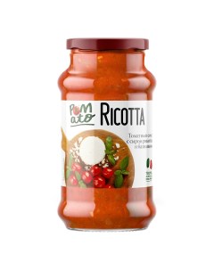 Соус томатный с сыром Рикотта и базиликом 350 г Pomato