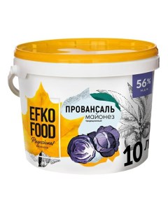 Майонез Professional 56 9 5 кг Efko food