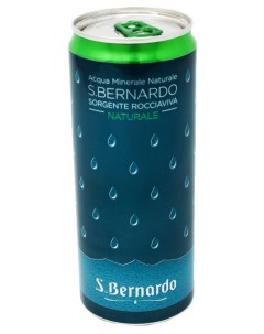 Вода San Bernando Naturale минеральная негазированная 0 33л San bernardo
