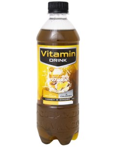 Напиток Power Star Мед имбирь 500мл Vitamin drink