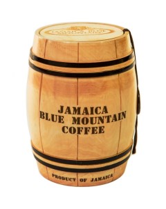 Кофе бочонок в зернах 1000 г Jamaica blue mountain
