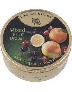 Леденцы Cavendish Harvey фруктовое ассорти 200 г Cavendish&harvey
