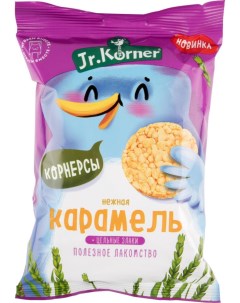 Хлебцы мини Jr Korner рисовые карамельные 30 г Jr. korner