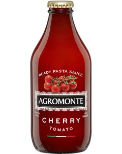 Соус Agromonte томатный с помидорами черри и базиликом 330г Rossociliegino agricola