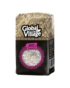 Рис Басмати шлифованный 450 г Global village