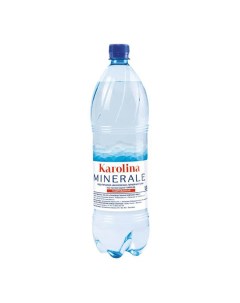Вода питьевая газированная 1 5 л Karolina minerale