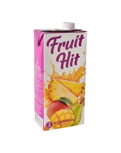 Напиток сокосодержащий мультифрукт 2 л Fruit hit