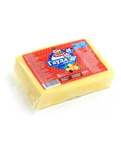 Сыр твердый Гауда 45 200 г Милково