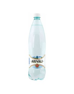 Вода минеральная лечебно столовая питьевая газированная 1 л Arivali