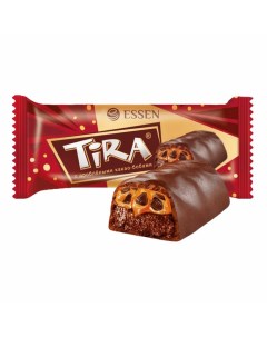 Конфеты глазированные Tira Mini с дроблеными какао бобами Essen