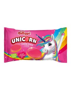 Печенье сахарное с клубничной глазурью 105 г Unicorn