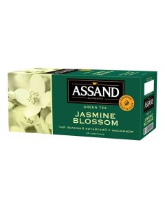 Чай зеленый Jasmine Blossom в пакетиках 2 г x 25 шт Assand