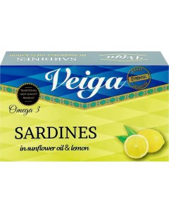 Сардины с лимоном кусочки в масле 125 г Premium club