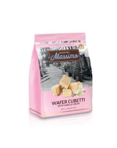 Вафли кубики с ванилью 250 г Maestro massimo