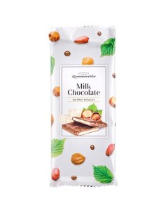 Шоколад Молочный с ореховой нугой 80г Коммунарка