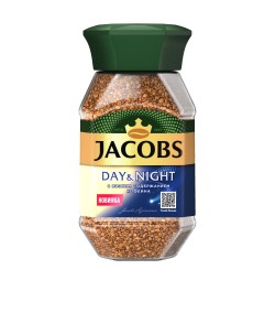 Кофе растворимый Day Night декофеинизированный 95 г Jacobs