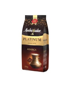 Кофе молотый Platinum 250 г Ambassador