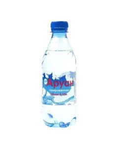 Вода питьевая газированная 0 33 л Аруан