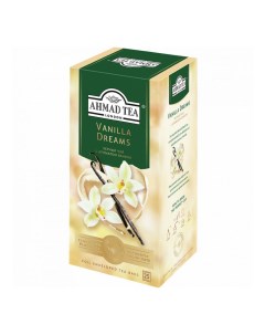 Чай черный Ванильные грезы в пакетиках 1 8 г х 25 шт Ahmad tea