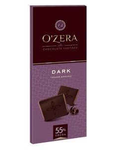 Плитка горький шоколад 90 г O`zera