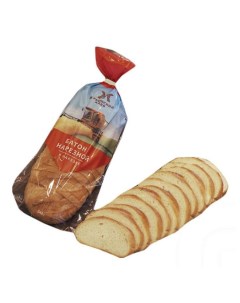 Хлеб Нарезной батон пшеничный 340 г Жуковский хлеб