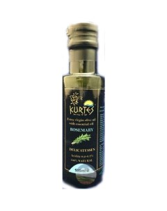Масло оливковое Extra virgin со вкусом розмарина 250 мл Kurtes