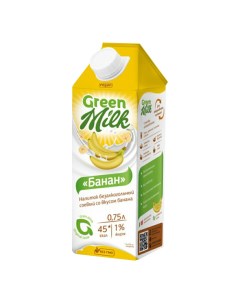 Напиток соевый Банан 1 1 л Green milk