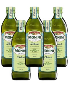 Масло оливковое Экстра Вирджин Деликато 0 5 л 5 шт Monini