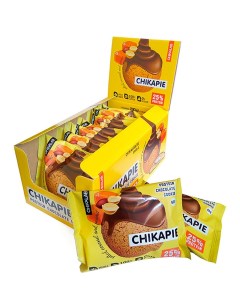 Протеиновое печенье Chikapie с начинкой 18x60г арахис Bombbar Chikalab