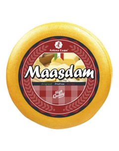 Сыр полутвердый Маасдам 45 Азбука сыра