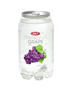 Газированный напиток виноград 0 35 л Okf
