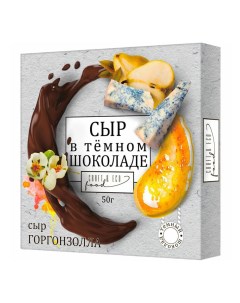 Шоколад Craft Eco Food темный с сыром горгонзола с конфи из груши и грецким орехом 50 г Nobrand