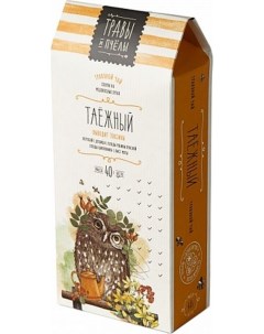 Травяной чай Таежный листовой 40 г Травы и пчелы