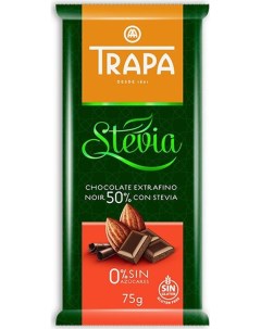 Шоколад Stevia темный со стевией 50 Trapa