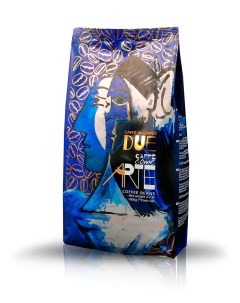 Кофе в зернах DUE 1 кг Caffe come arte