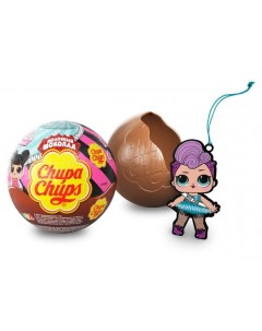 Шоколадный шар LOL Surprise с сюрпризом 20 г Chupa chups