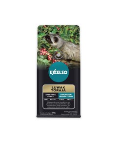 Кофе обжаренный молотый Kopi Luwak Toraja 200 г Excelso