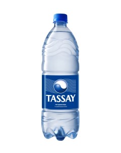 Вода питьевая природная газированная 6 шт х 1 л Tassay