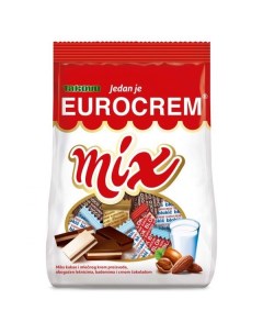 Набор шоколадных конфет Eurocrem mix 280 гр Swisslion